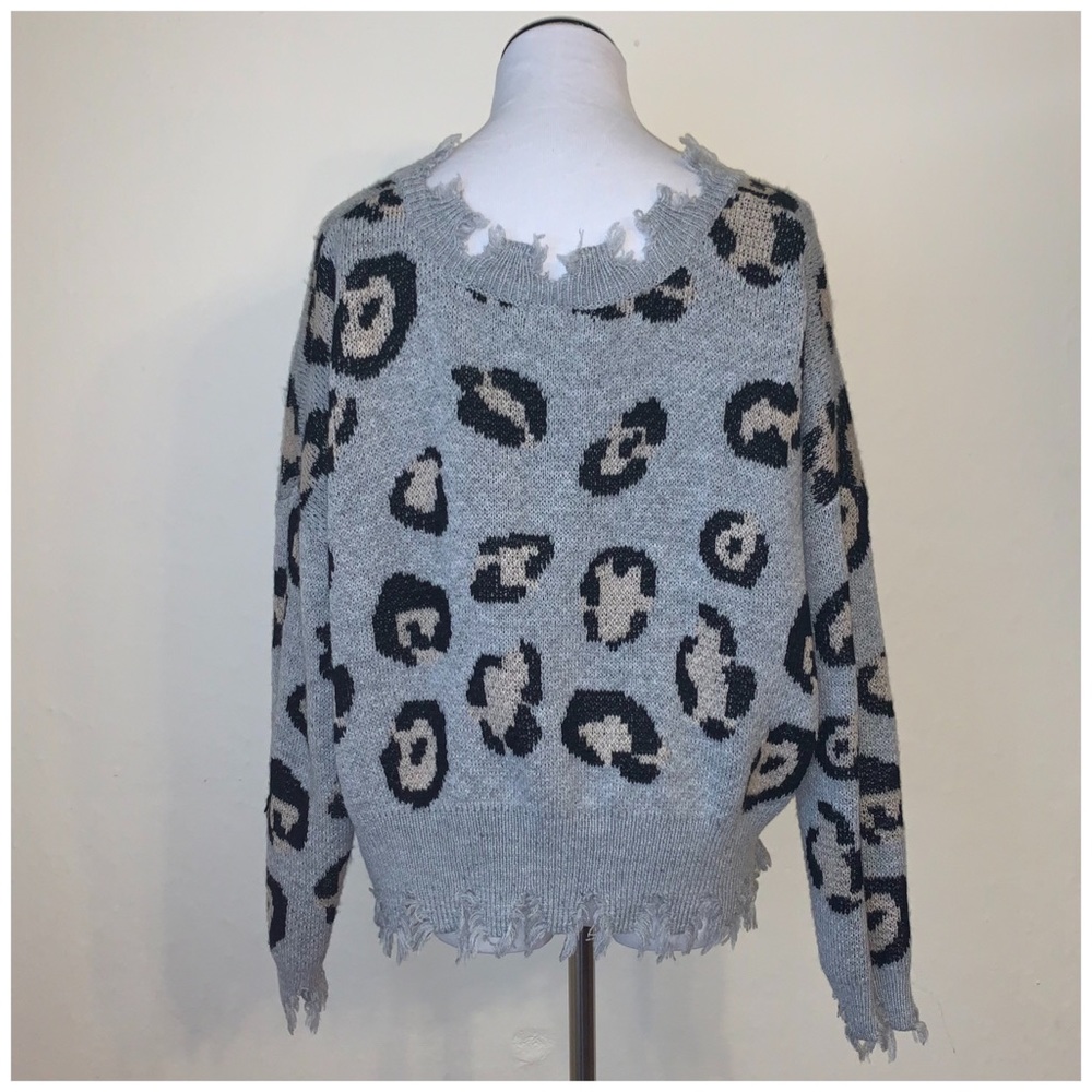leopard sweater - Picture 4 of 6